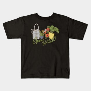 Green Witch Kids T-Shirt